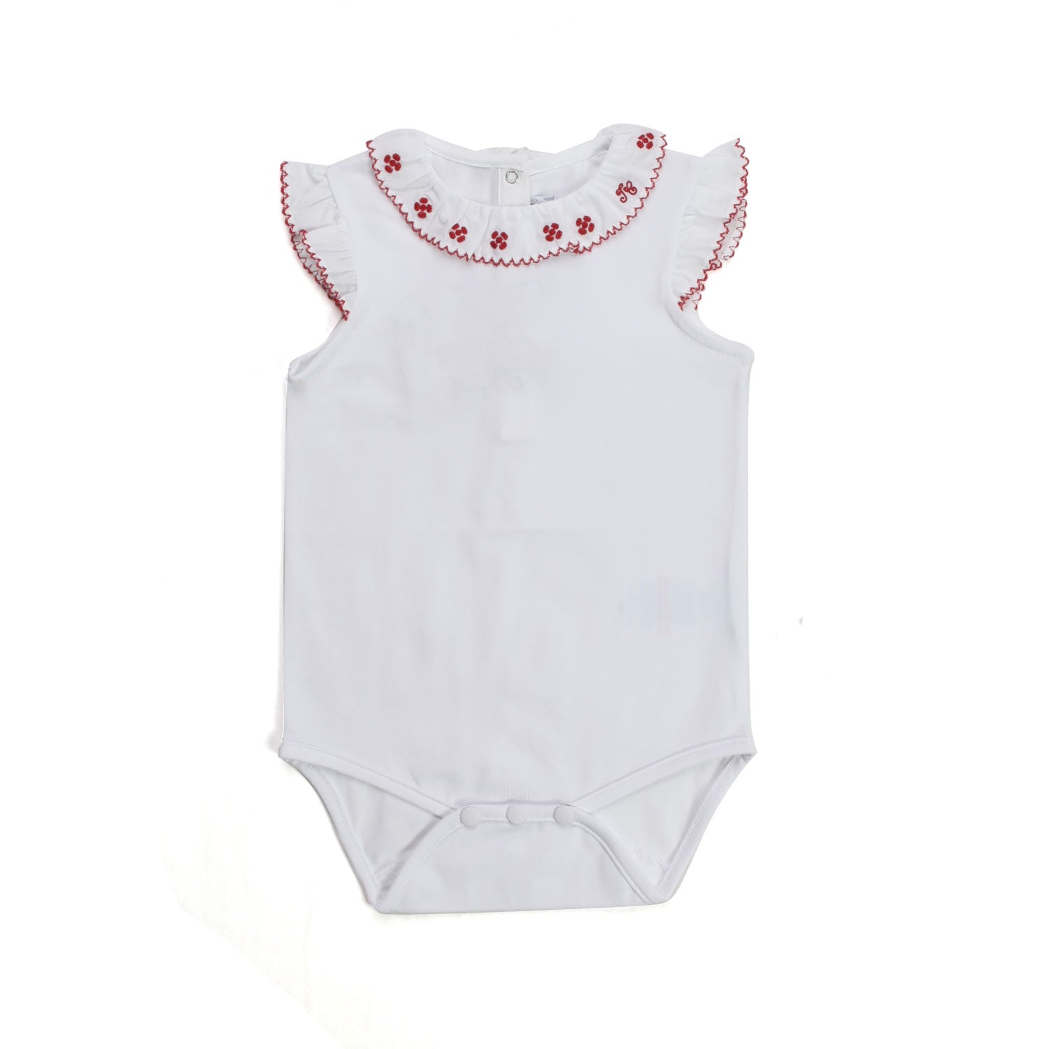 BODY BIANCO E ROSSO NEONATA - annameglio.com abbigliamento moda
