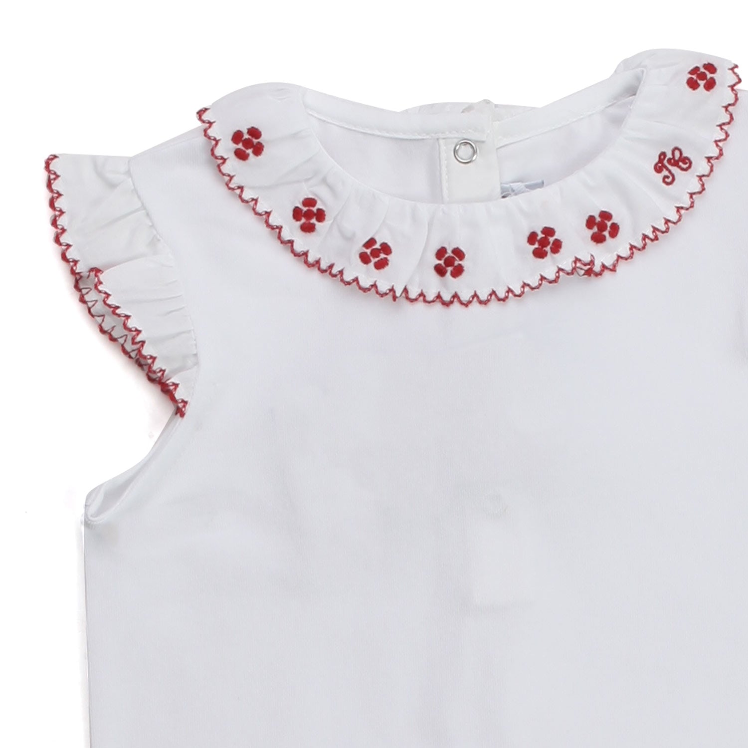 BODY BIANCO E ROSSO NEONATA - annameglio.com abbigliamento moda