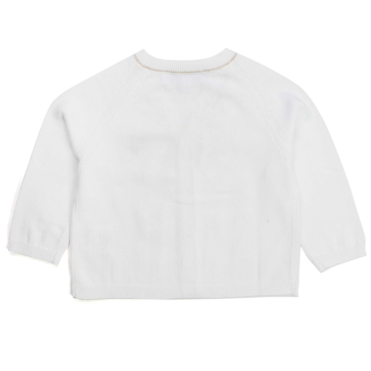 CARDIGAN BIANCO BIMBO E NEONATO - annameglio.com abbigliamento moda