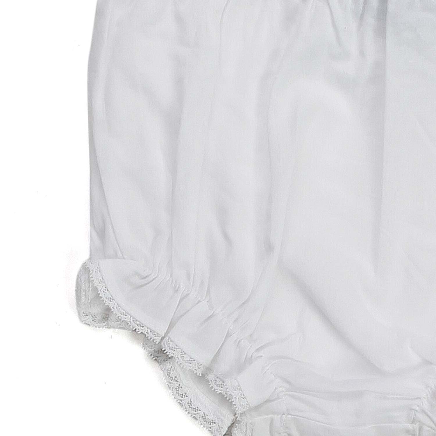 CULOTTE BIANCA COPRIPANNOLINO NEONATA - annameglio.com abbigliamento moda
