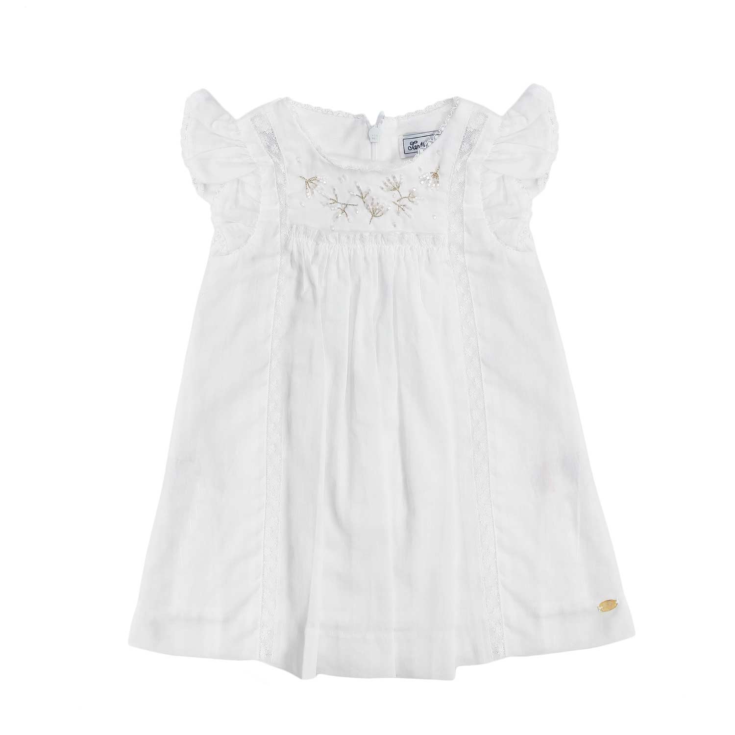 MINI ABITO BIANCO NEONATA - annameglio.com abbigliamento moda