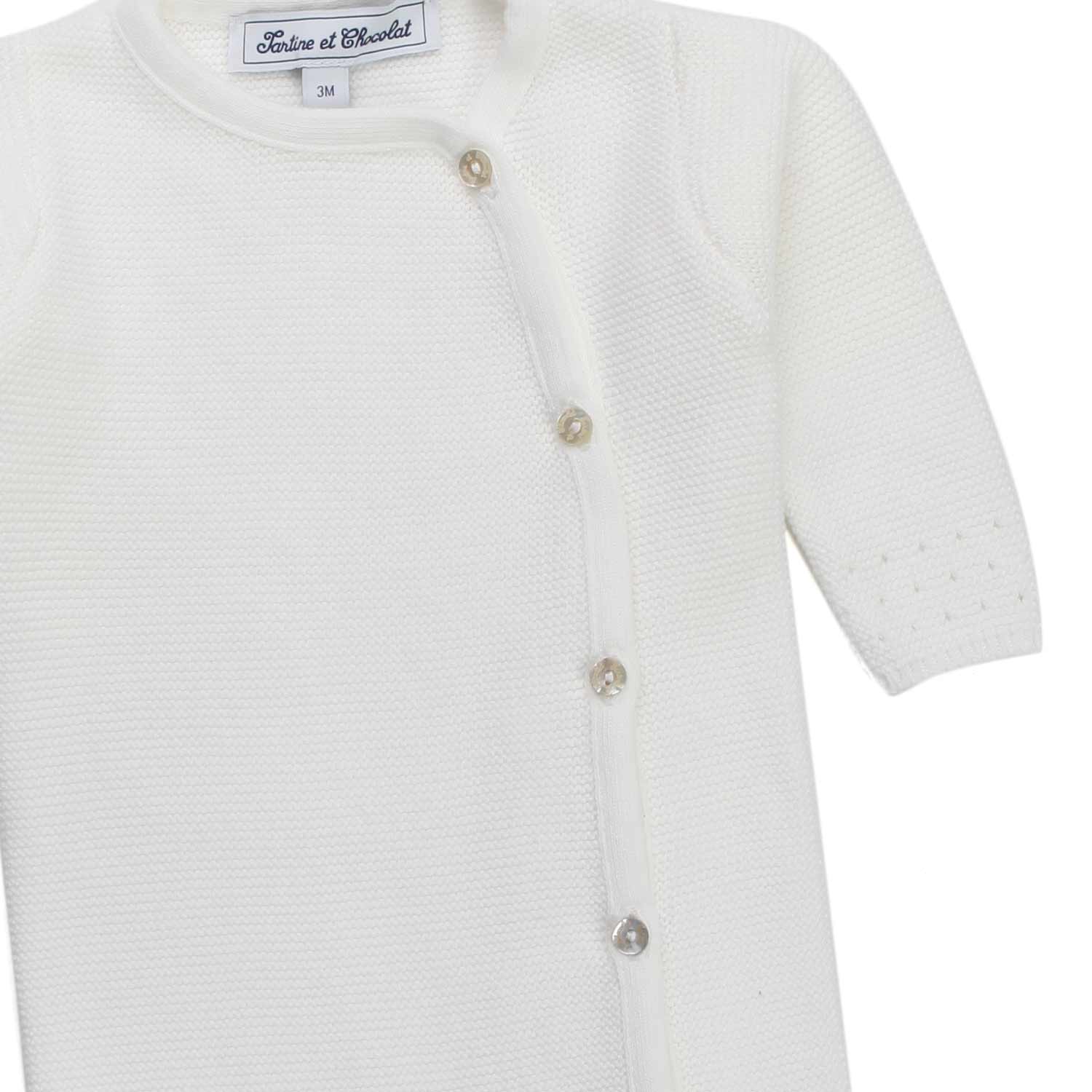 TUTINA BIANCO CRAIE NEONATA - annameglio.com abbigliamento moda