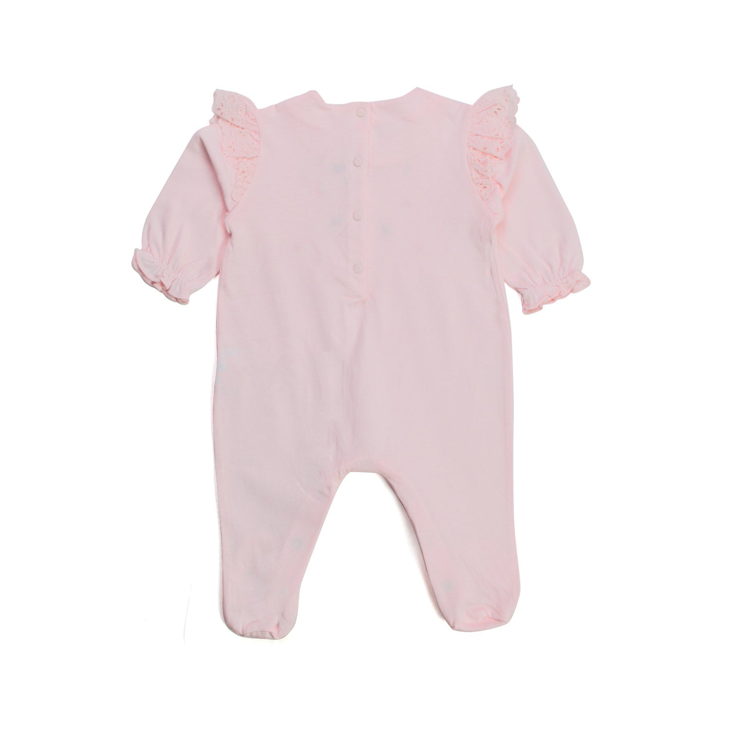 TUTINA ROSA RICAMATA NEONATA - annameglio.com abbigliamento moda