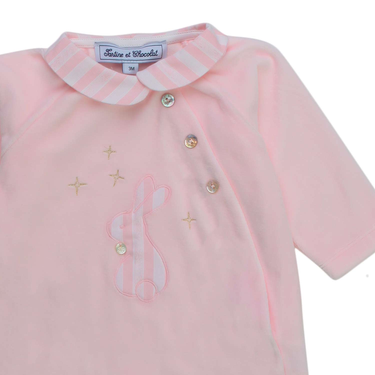 TUTINA IN JERSEY ROSA NEONATA - annameglio.com abbigliamento moda