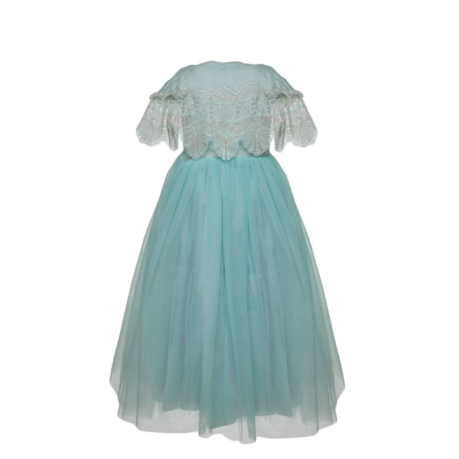 ABITO VERDE ACQUA BAMBINA - annameglio.com abbigliamento moda