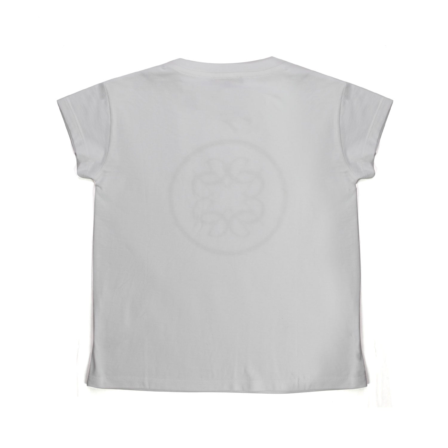 T-SHIRT BIANCA E ORO GIRL - annameglio.com abbigliamento moda