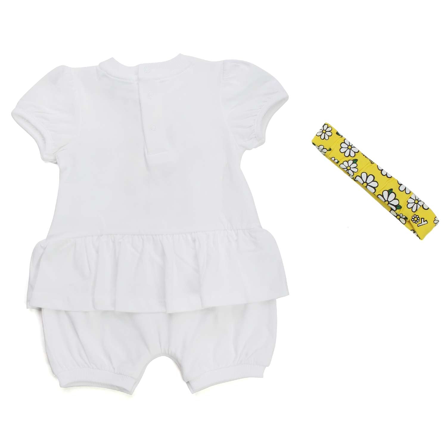 PAGLIACCETTO NEONATA BIANCO CON ORSETTO - annameglio.com abbigliamento moda