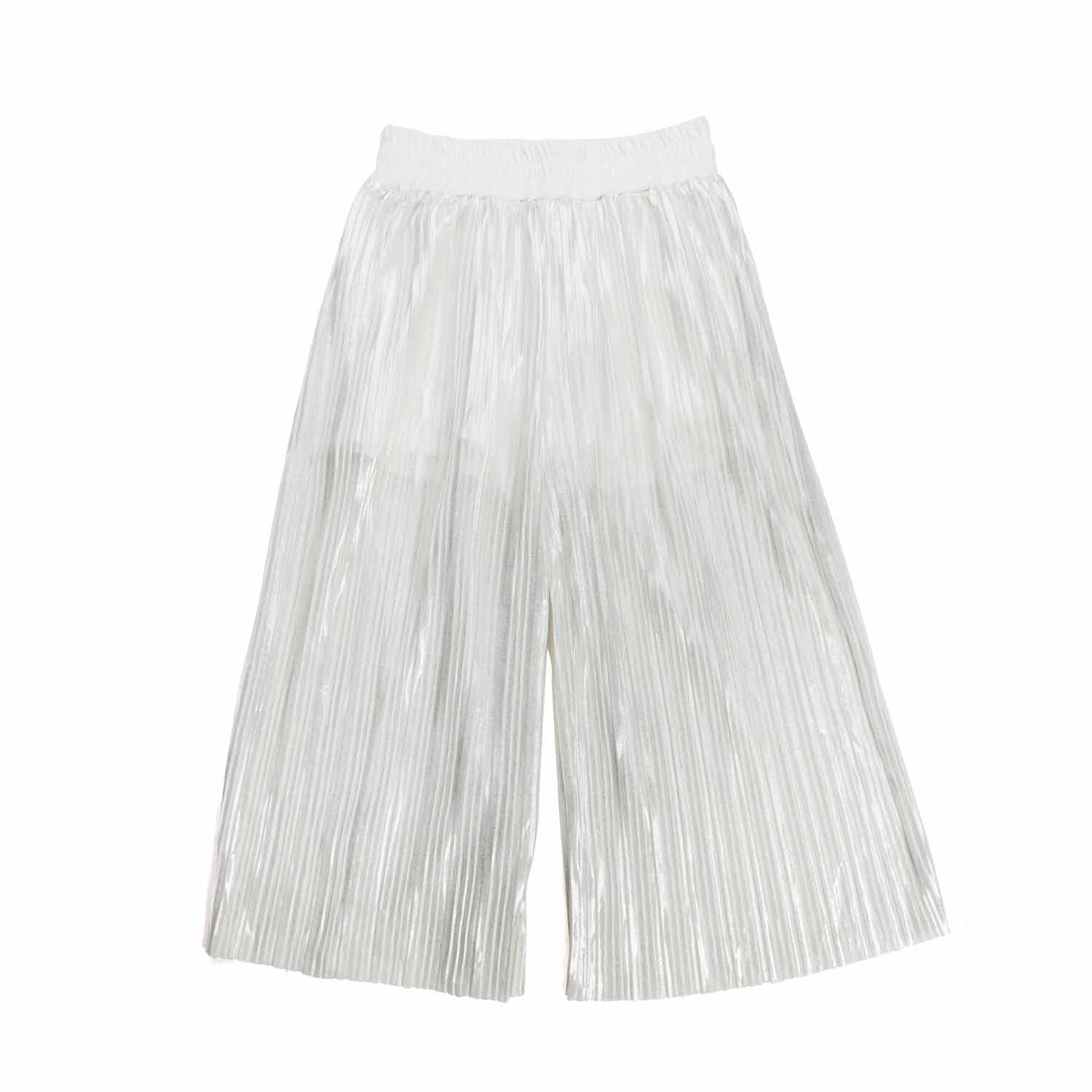 PANTALONE BIANCO PERLATO GIRL - annameglio.com abbigliamento moda