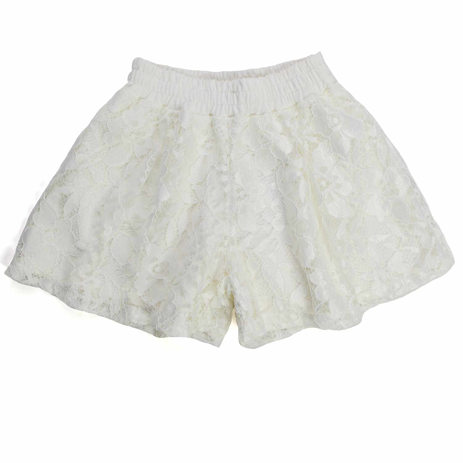 SHORTS IN PIZZO BAMBINA TEEN - annameglio.com abbigliamento moda