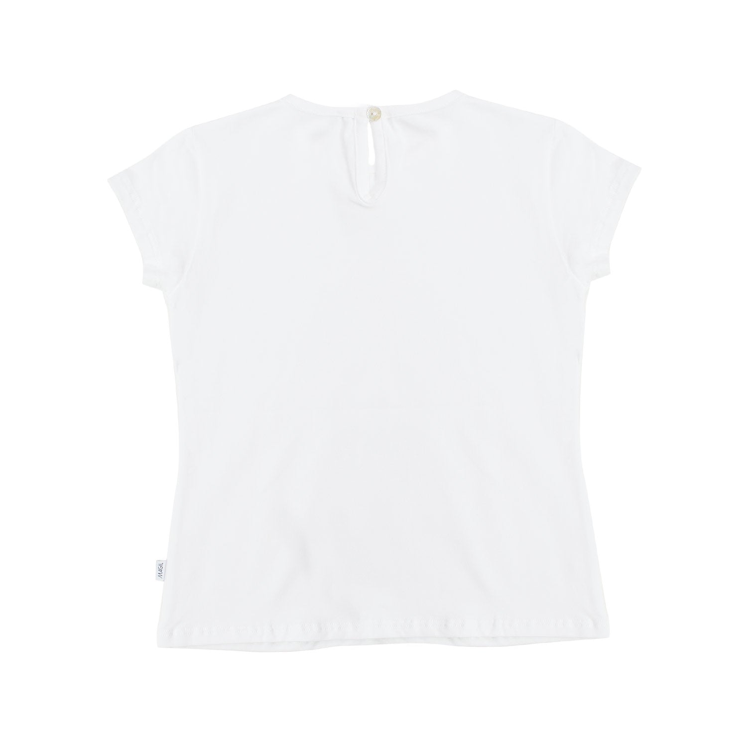 MAGLIETTA BIANCA BIMBA E BAMBINA - annameglio.com abbigliamento moda