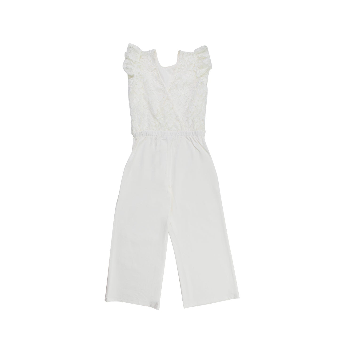 TUTA BIANCA CON RUCHES GIRL - annameglio.com abbigliamento moda