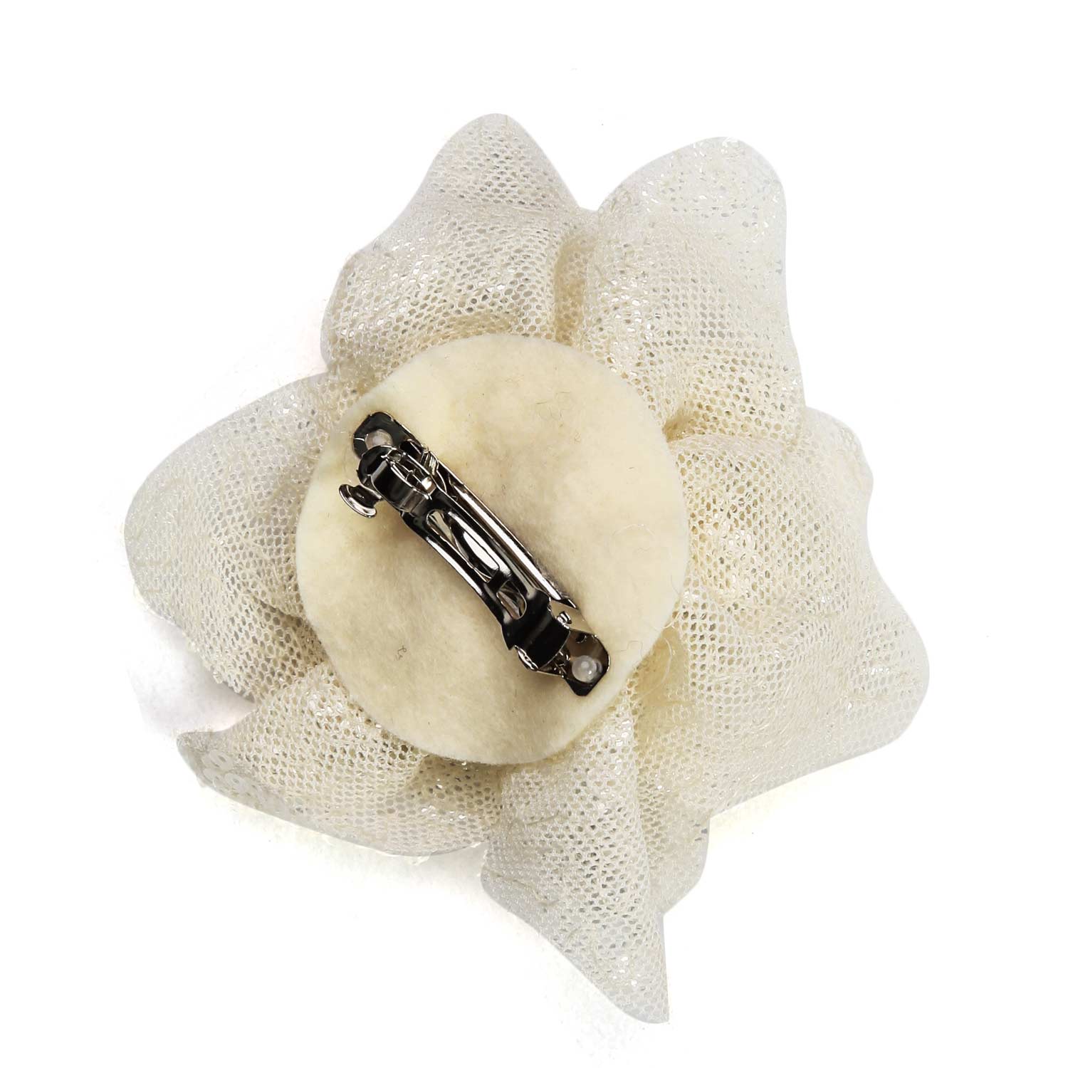 FERMAGLIO FIORE PAILLETTES BAMBINA - annameglio.com abbigliamento moda