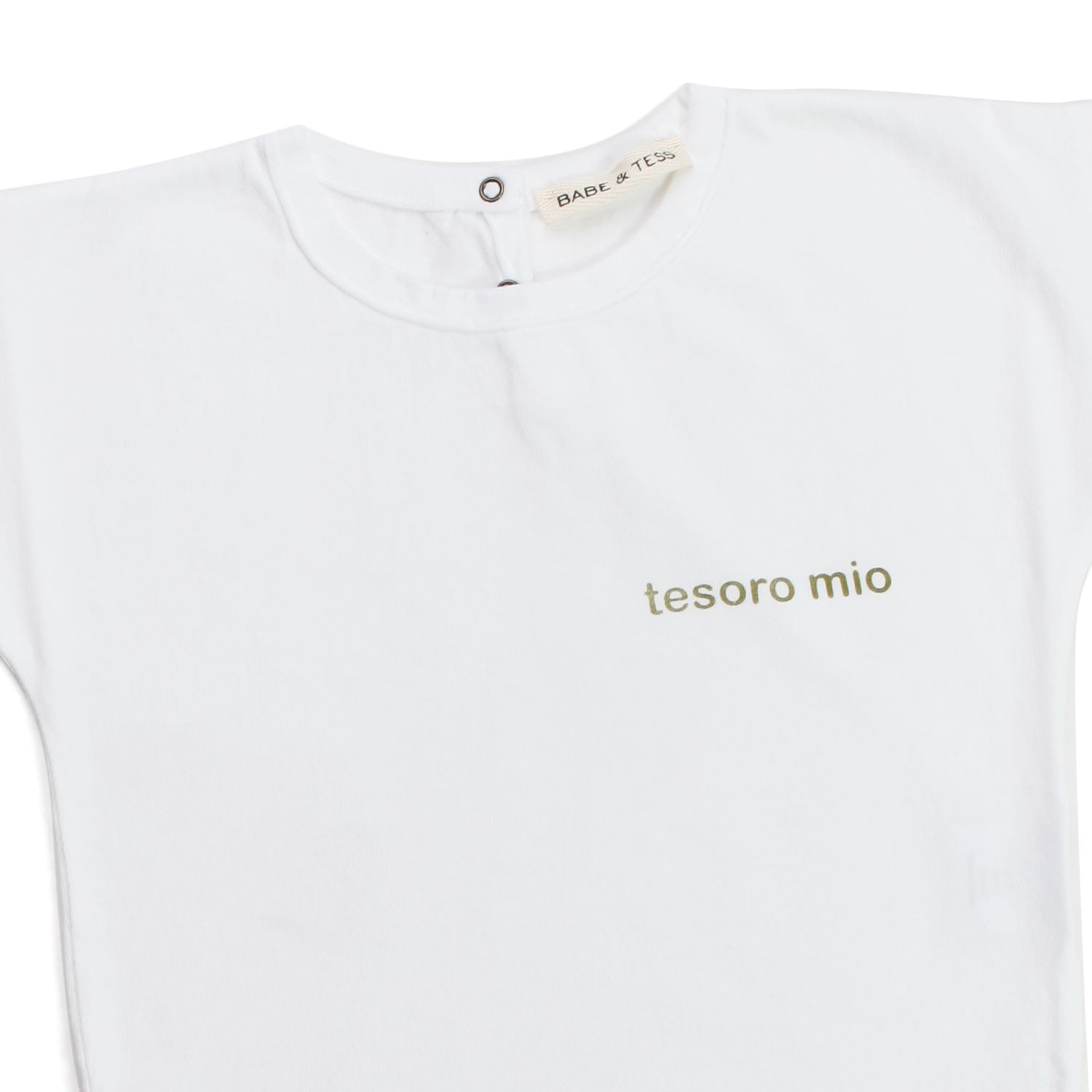 MAGLIETTA UNISEX BIANCA BAMBINO E NEONATO - annameglio.com abbigliamento moda