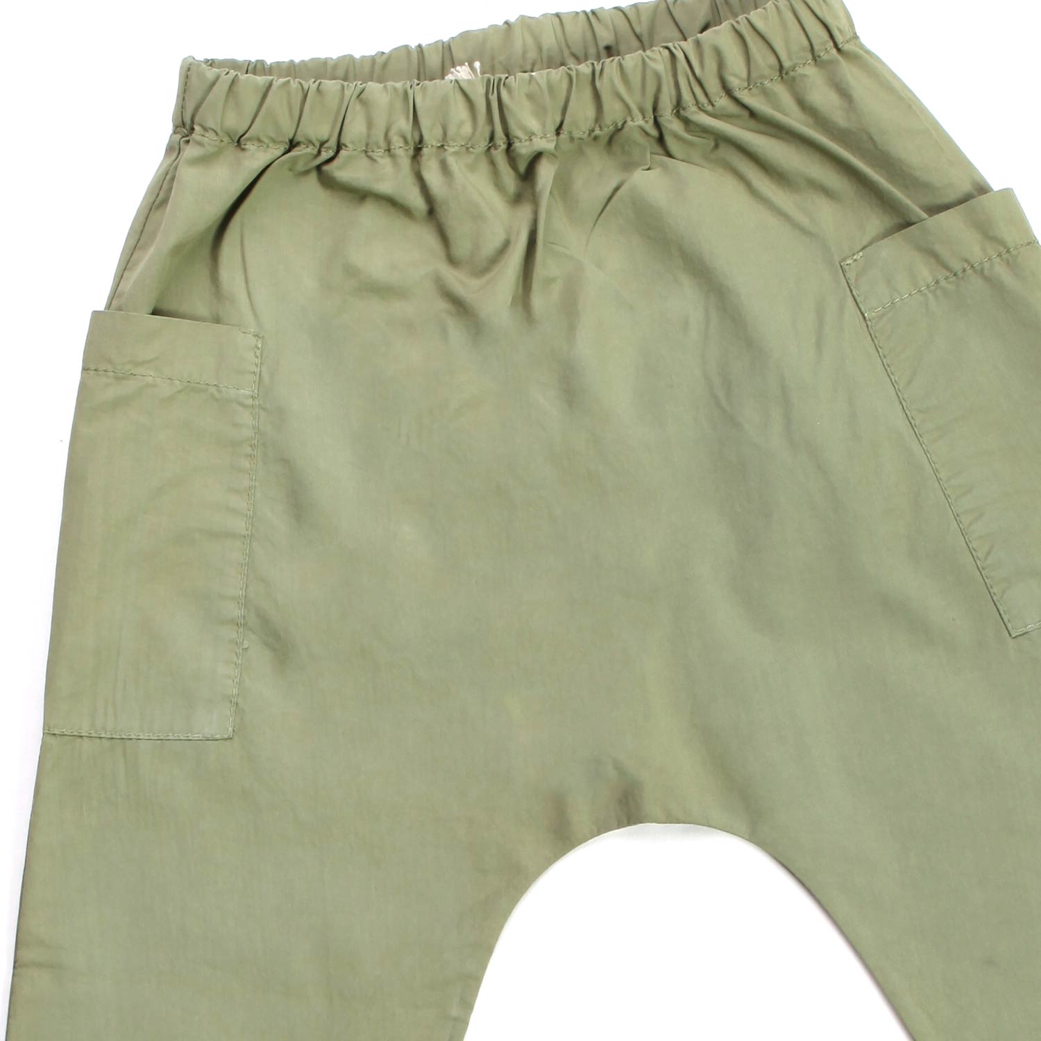 Pantalone in tela di cotone con tasche - annameglio.com abbigliamento moda