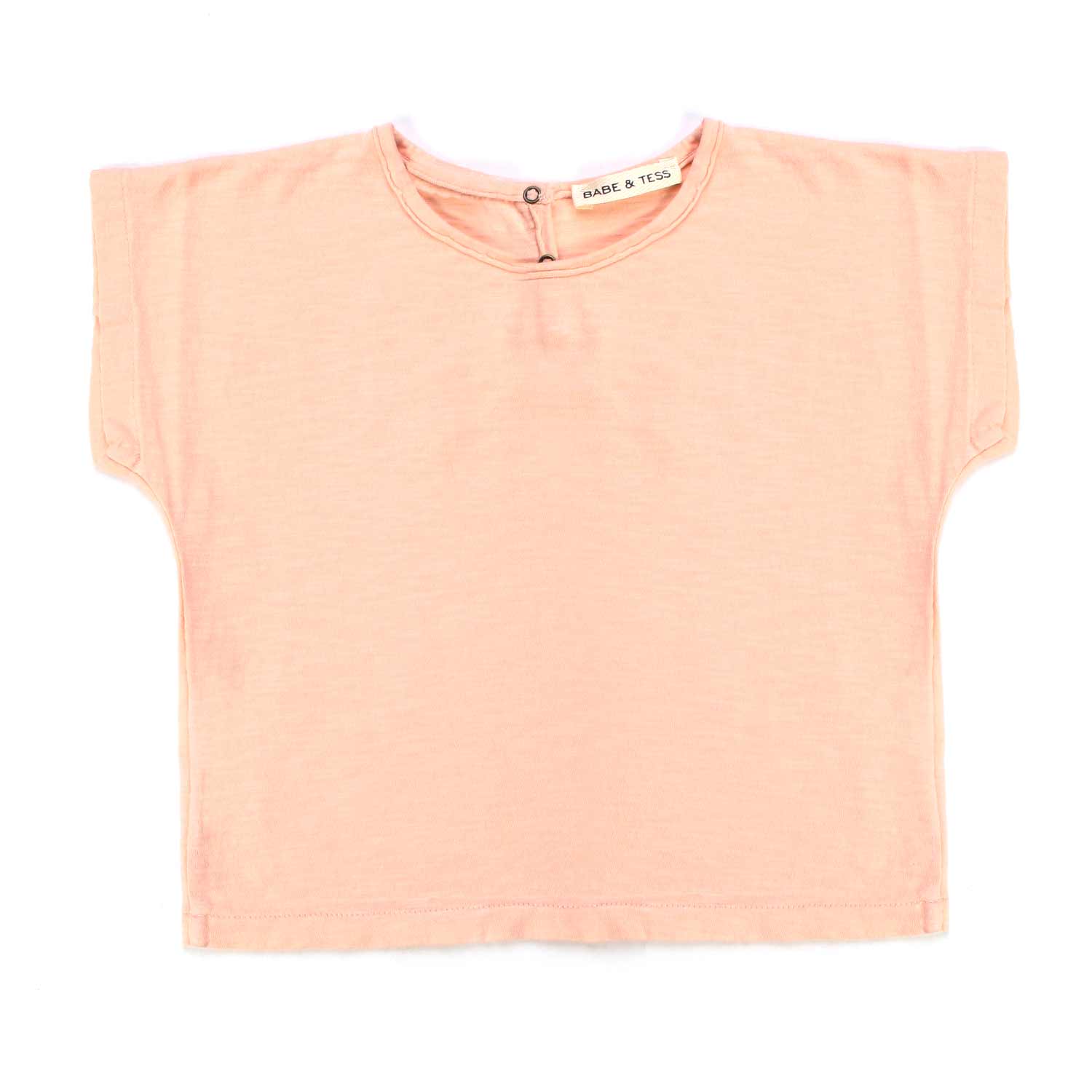 T-SHIRT ROSA PALLIDO NEONATA - annameglio.com abbigliamento moda