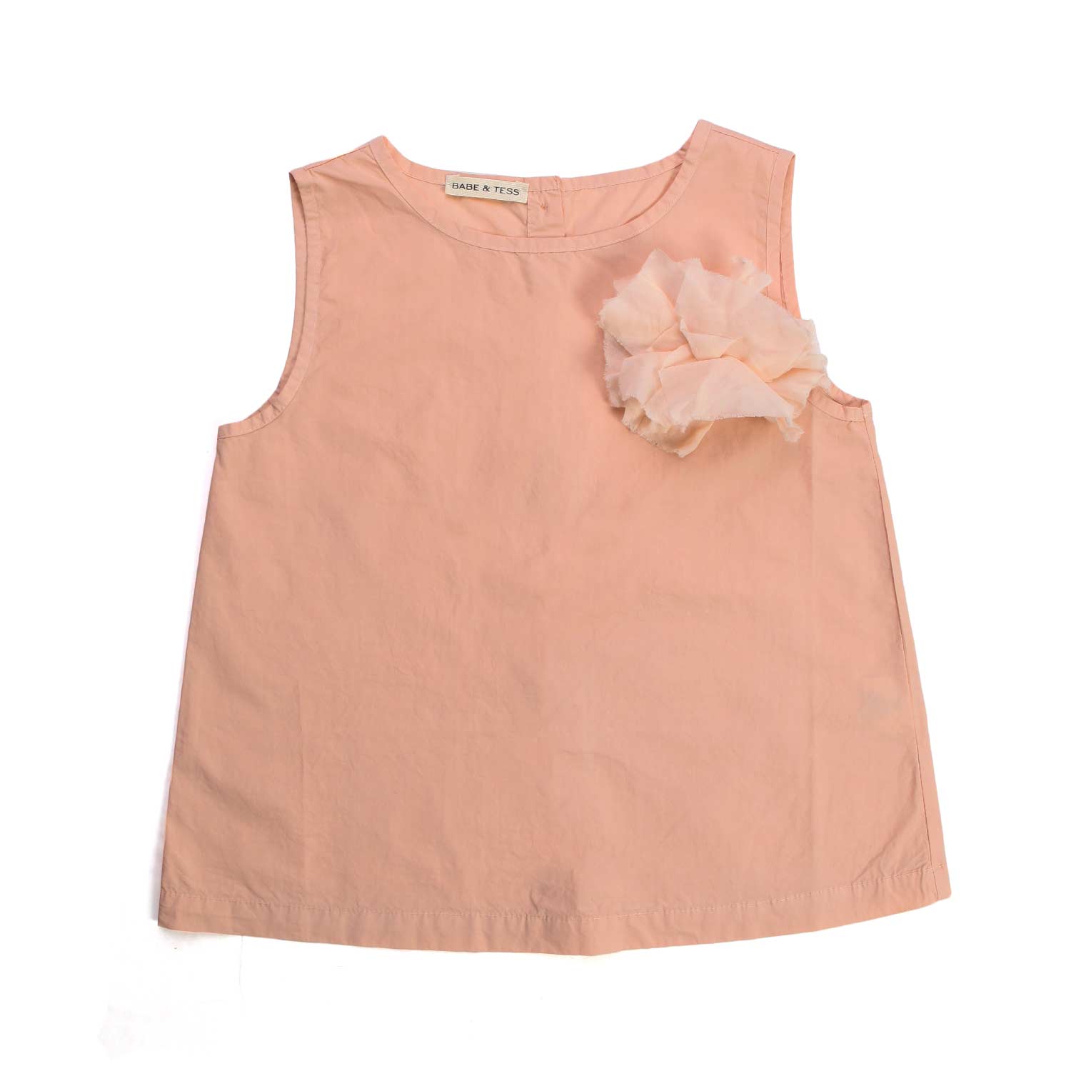 CANOTTA ROSA ANTICO BAMBINA - annameglio.com abbigliamento moda