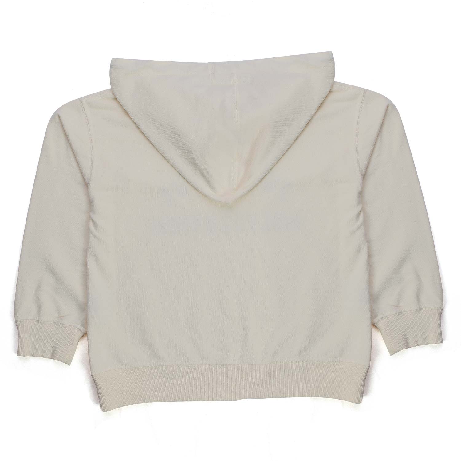 Felpa Panna Unisex Stampa Peaceful Rev - annameglio.com abbigliamento moda