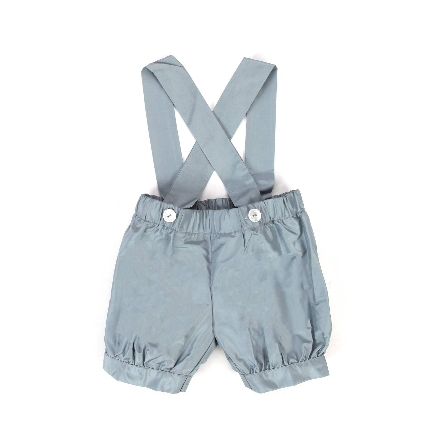 Pagliaccetto in seta celeste polvere - annameglio.com abbigliamento moda