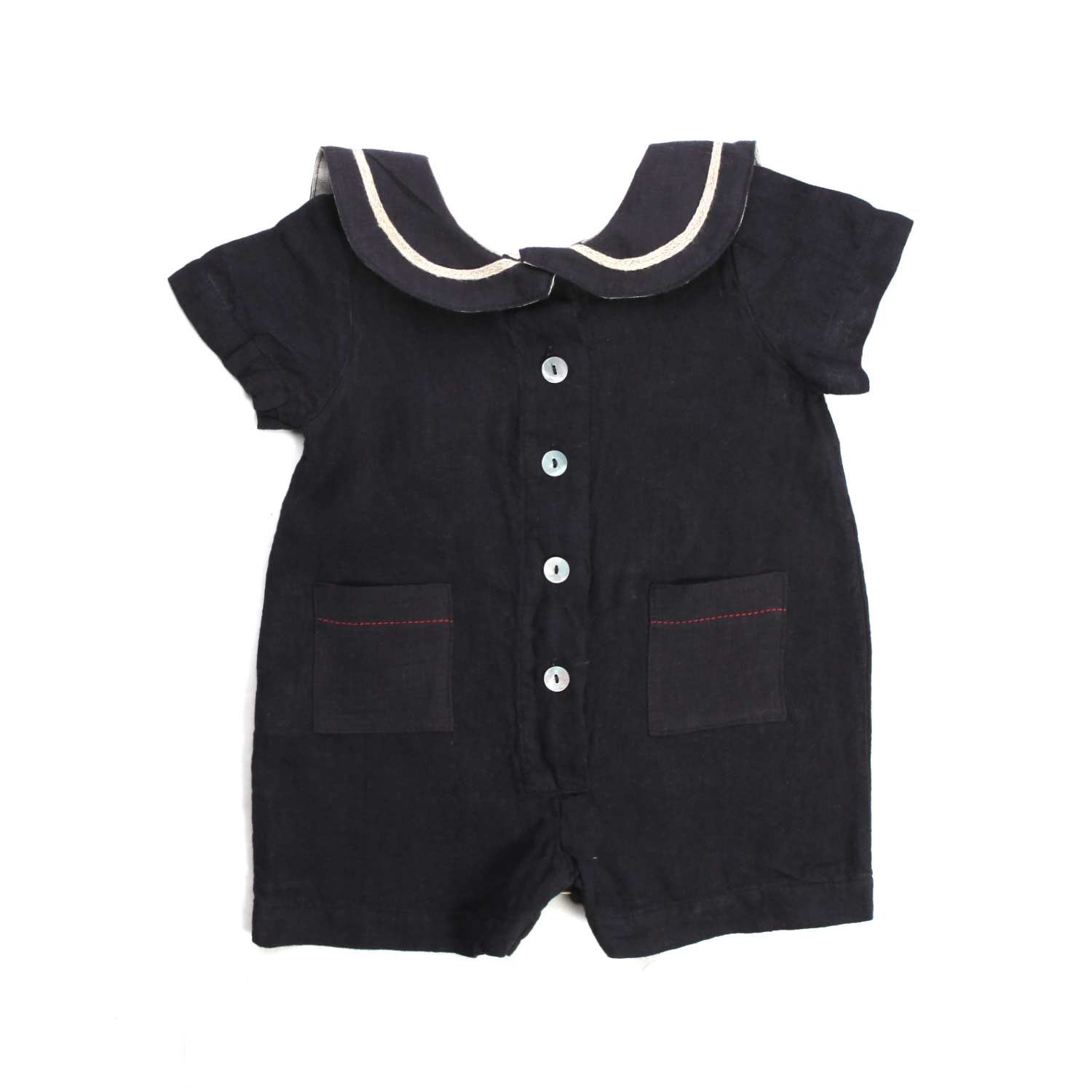 PAGLIACCETTO BLU NAVY NEONATA - annameglio.com abbigliamento moda