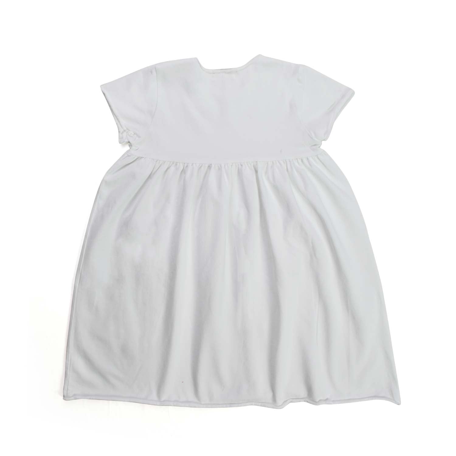 MINI ABITO BIANCO BAMBINA E NEONATA - annameglio.com abbigliamento moda