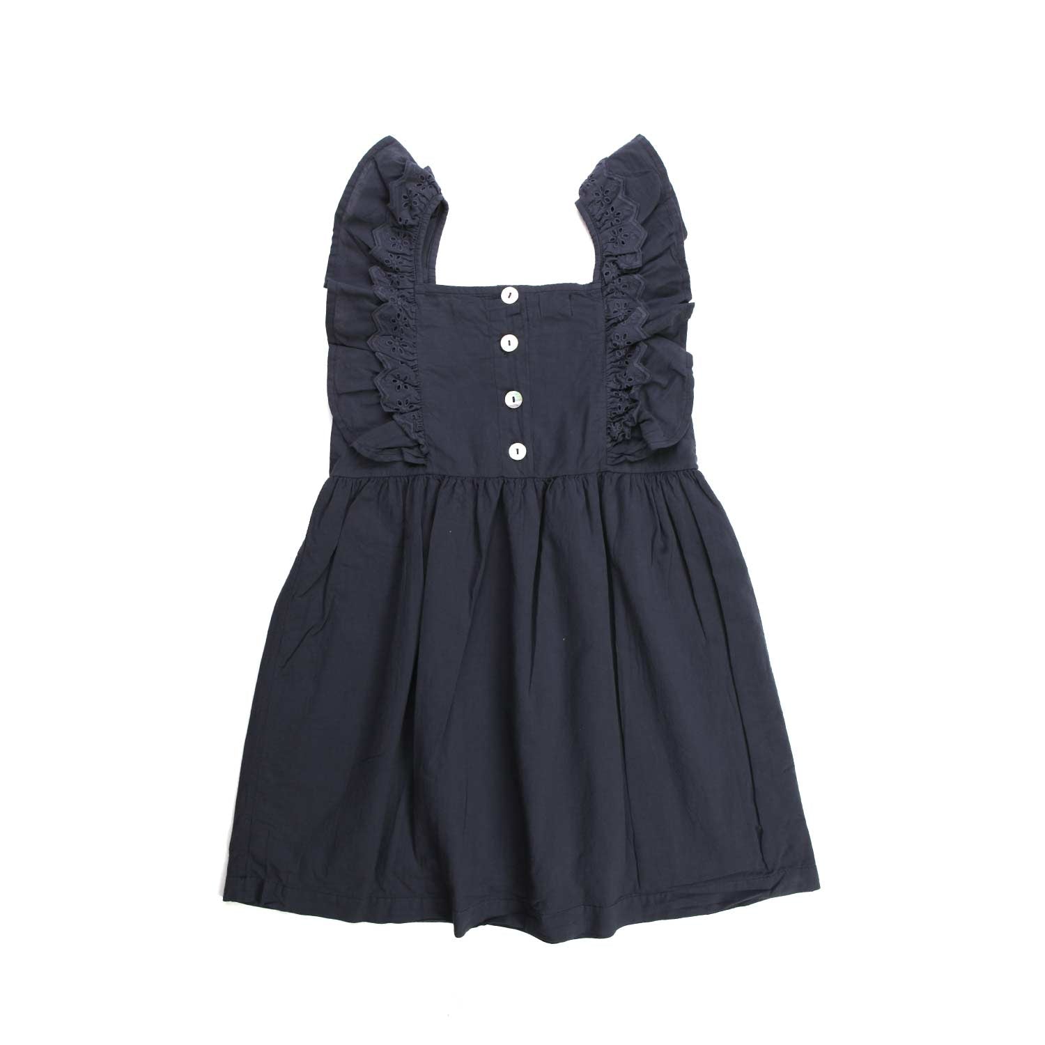 ABITO SMANICATO BLU BAMBINA - annameglio.com abbigliamento moda