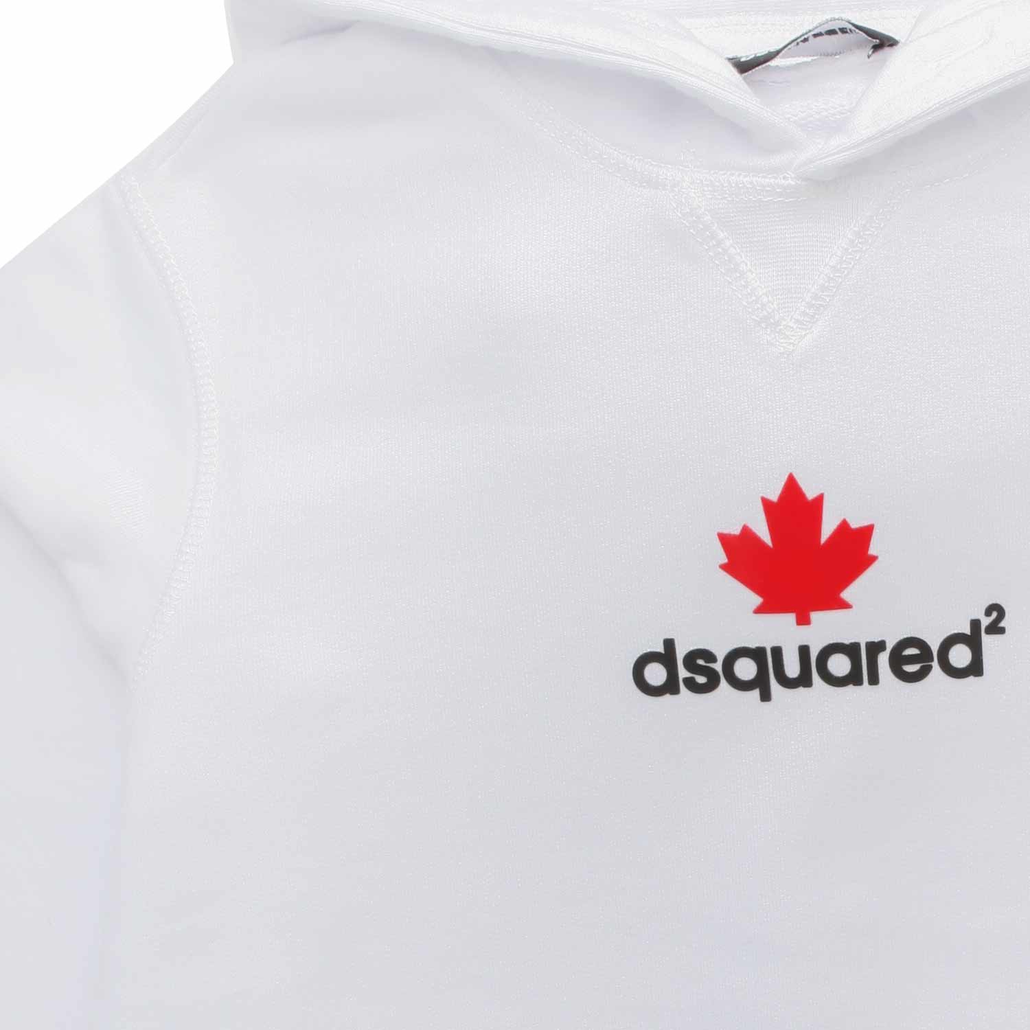 FELPA CON CAPPUCCIO BIANCA UNISEX - annameglio.com abbigliamento moda