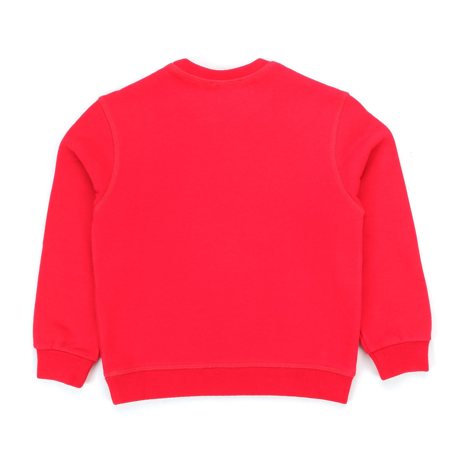 FELPA UNISEX ROSSA CON STAMPA LOGO - annameglio.com abbigliamento moda