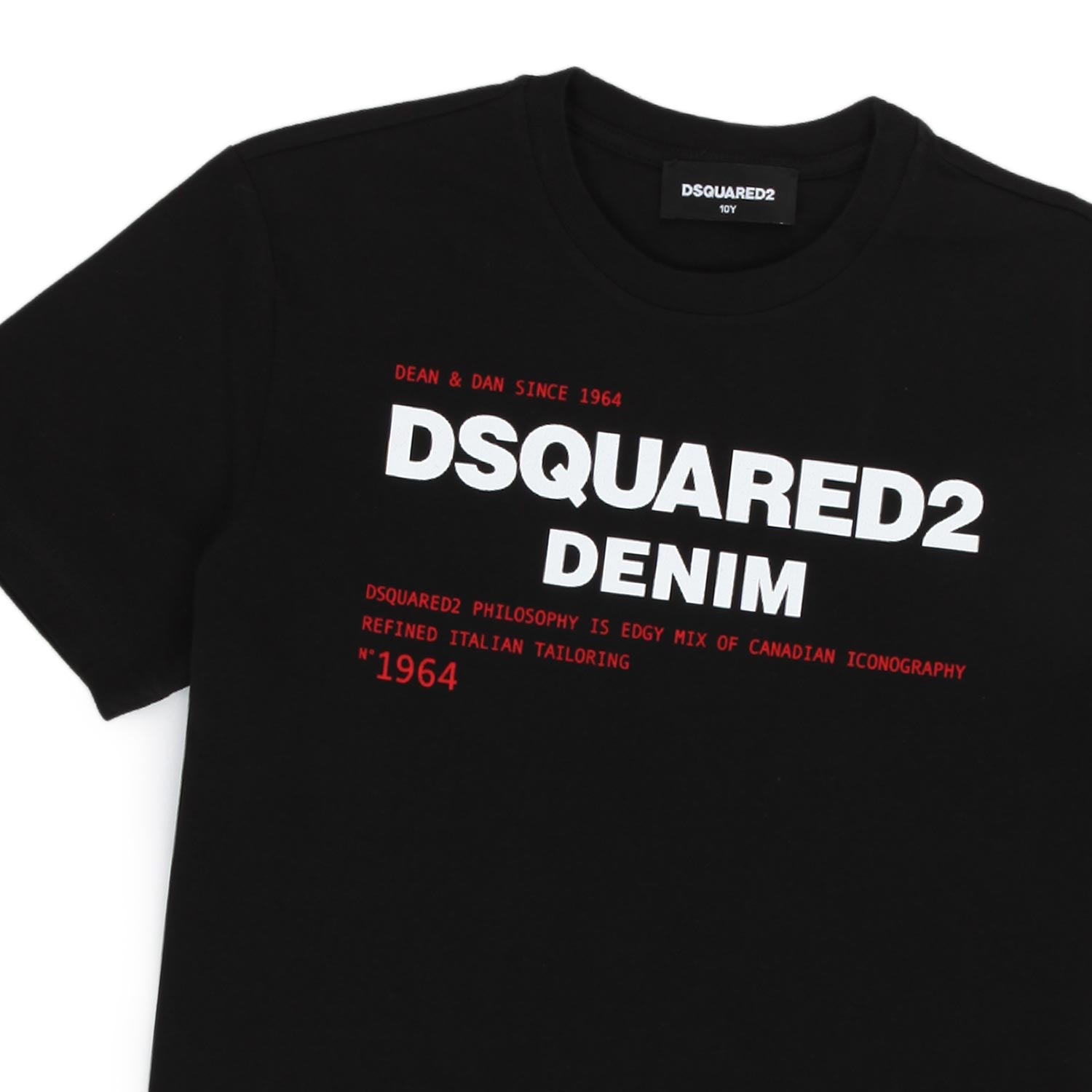 T-SHIRT NERA BAMBINO TEEN CON STAMPA - annameglio.com abbigliamento moda