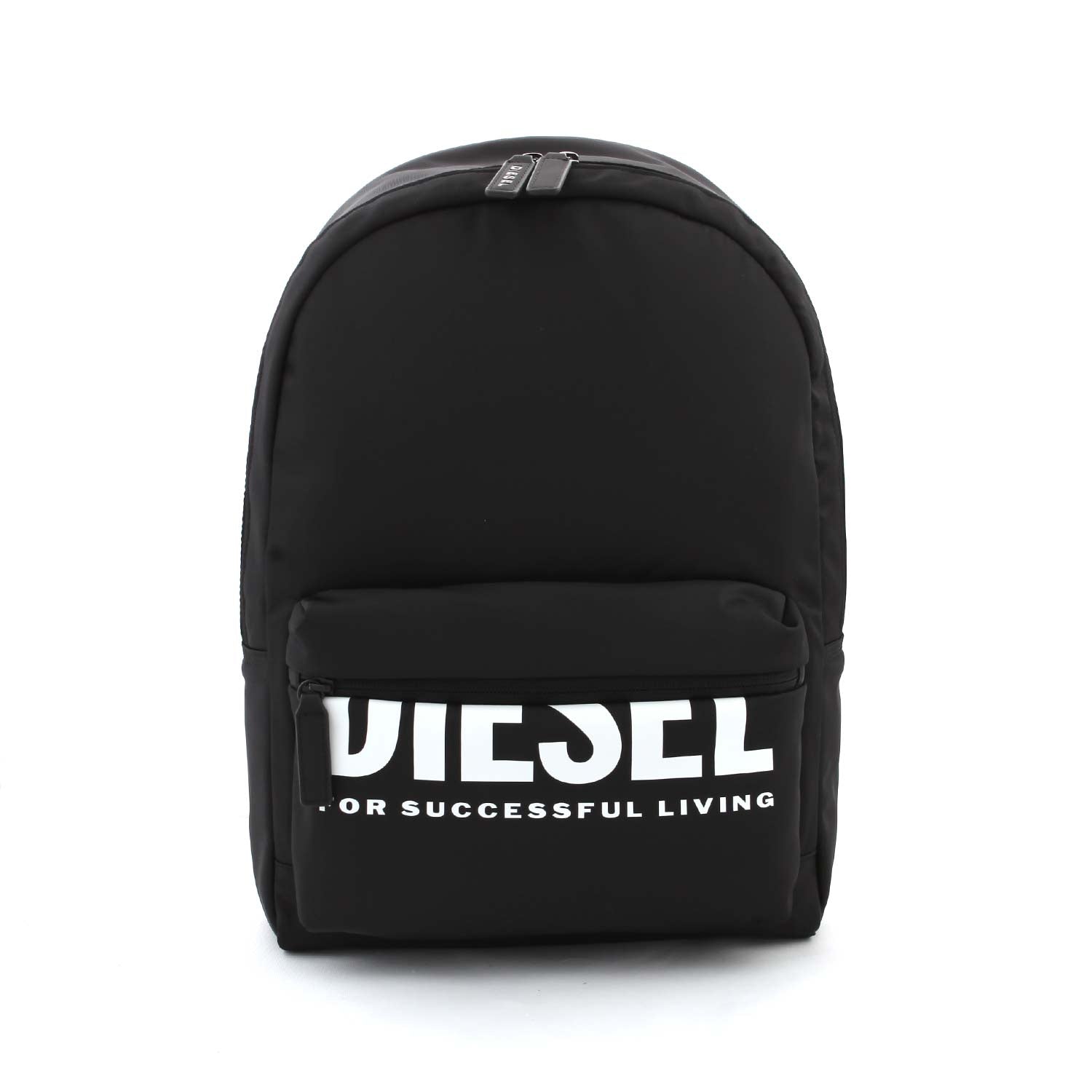 ZAINO NERO UNISEX STAMPA LOGO - annameglio.com abbigliamento moda