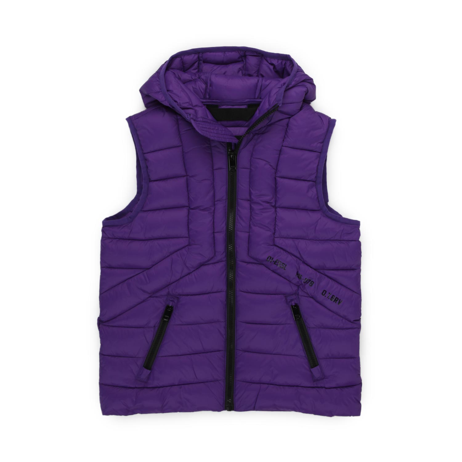 PIUMINO GILET VIOLA GIRL - annameglio.com abbigliamento moda