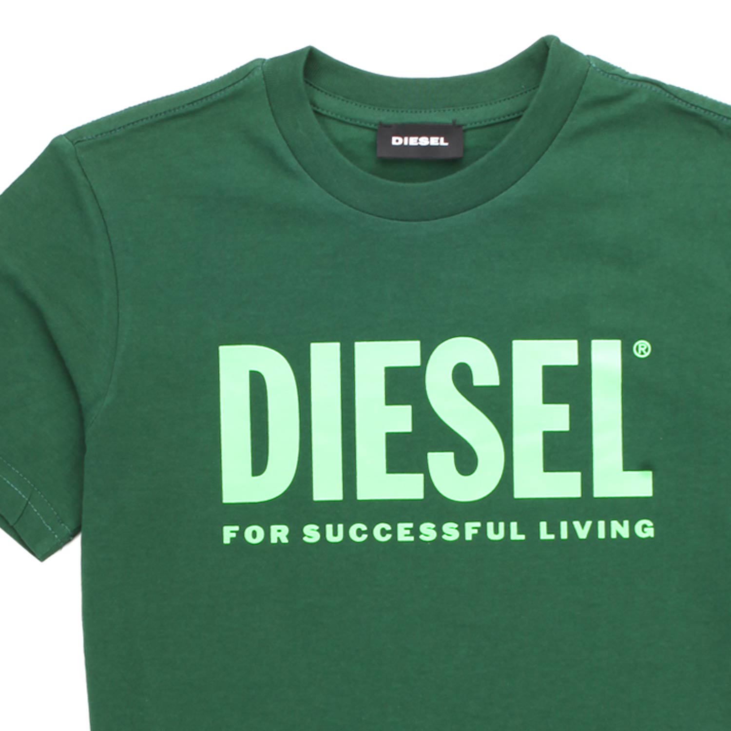 T-SHIRT VERDE UNISEX CON LOGO - annameglio.com abbigliamento moda