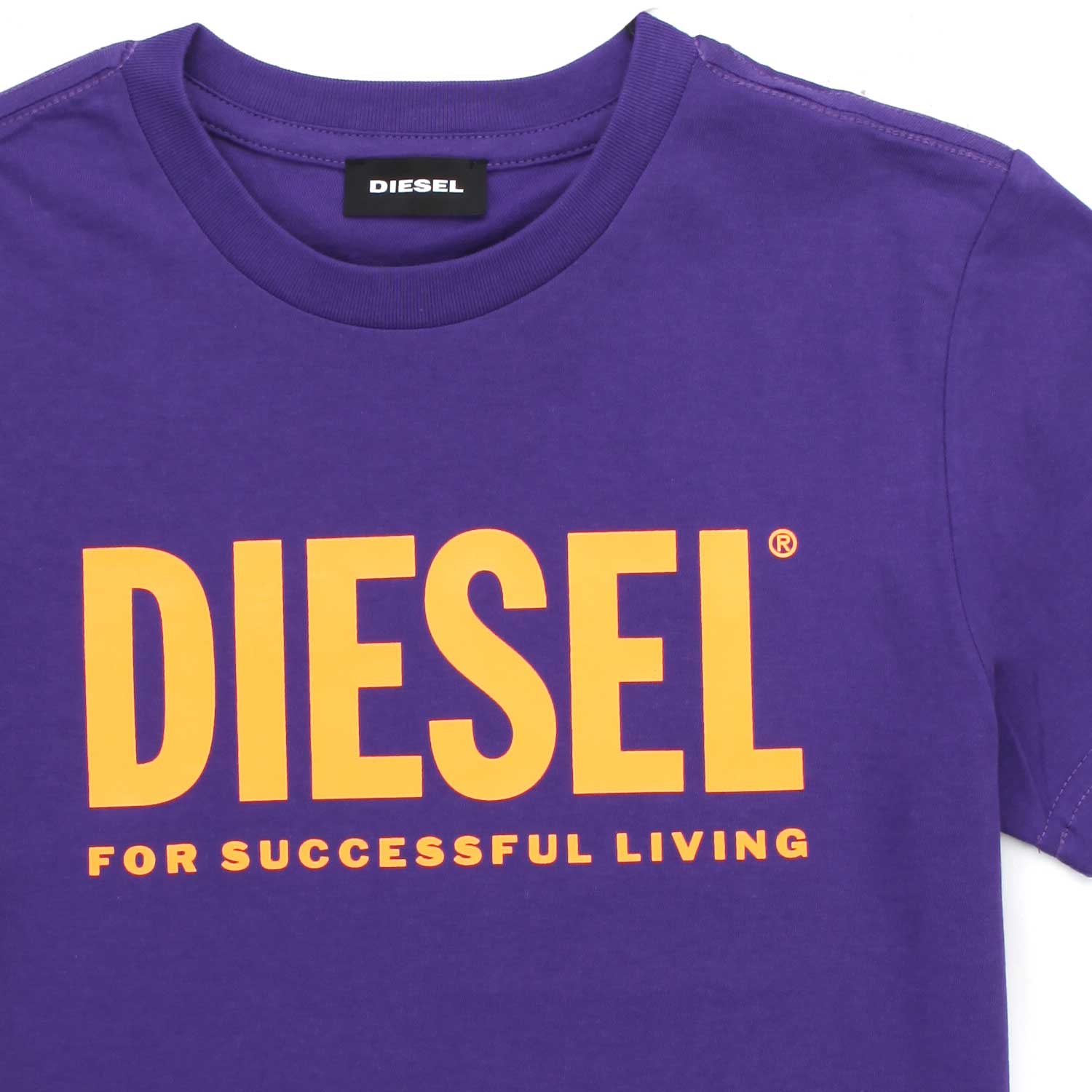 T-SHIRT VIOLA CON LOGO UNISEX - annameglio.com abbigliamento moda