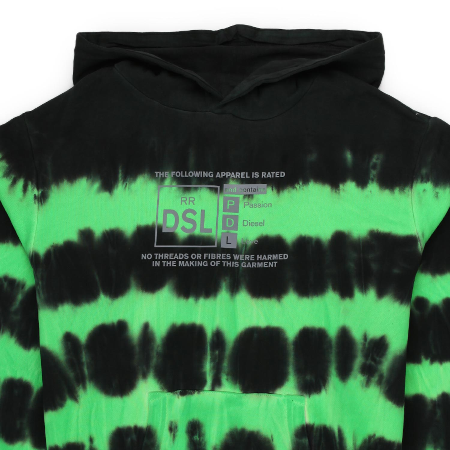 FELPA UNISEX FLUO CON CAPPUCCIO - annameglio.com abbigliamento moda