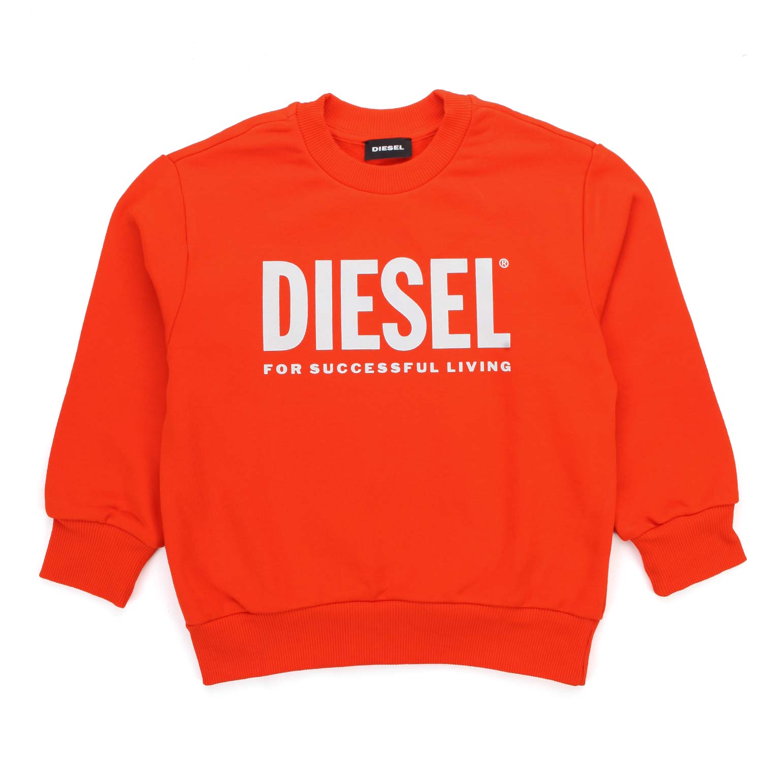 FELPA ARANCIONE LOGO UNISEX - annameglio.com abbigliamento moda