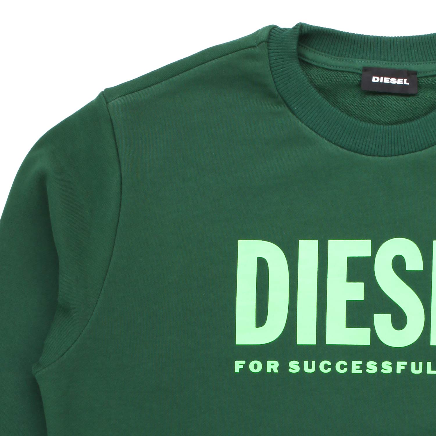 FELPA VERDE UNISEX CON LOGO - annameglio.com abbigliamento moda