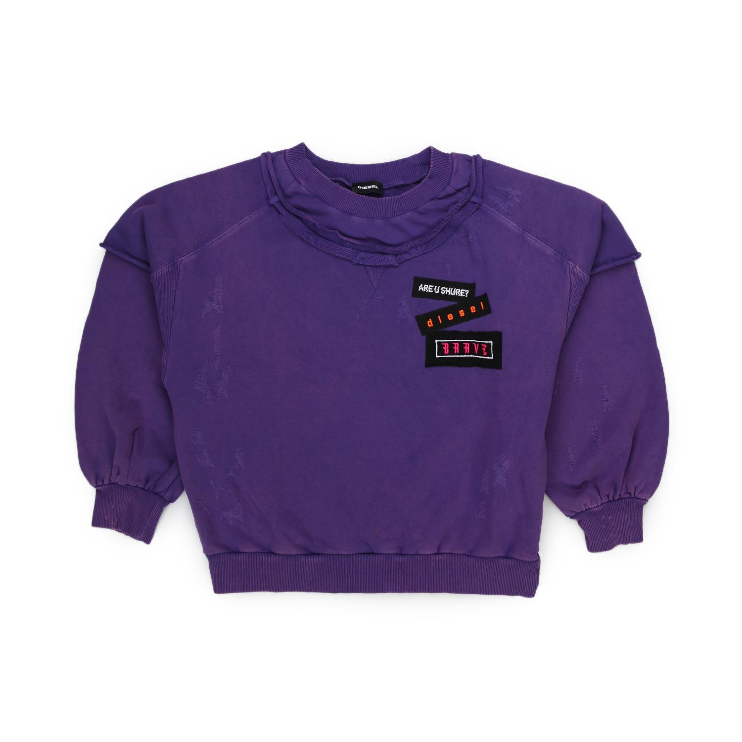 FELPA VIOLA BAMBINA TEEN - annameglio.com abbigliamento moda