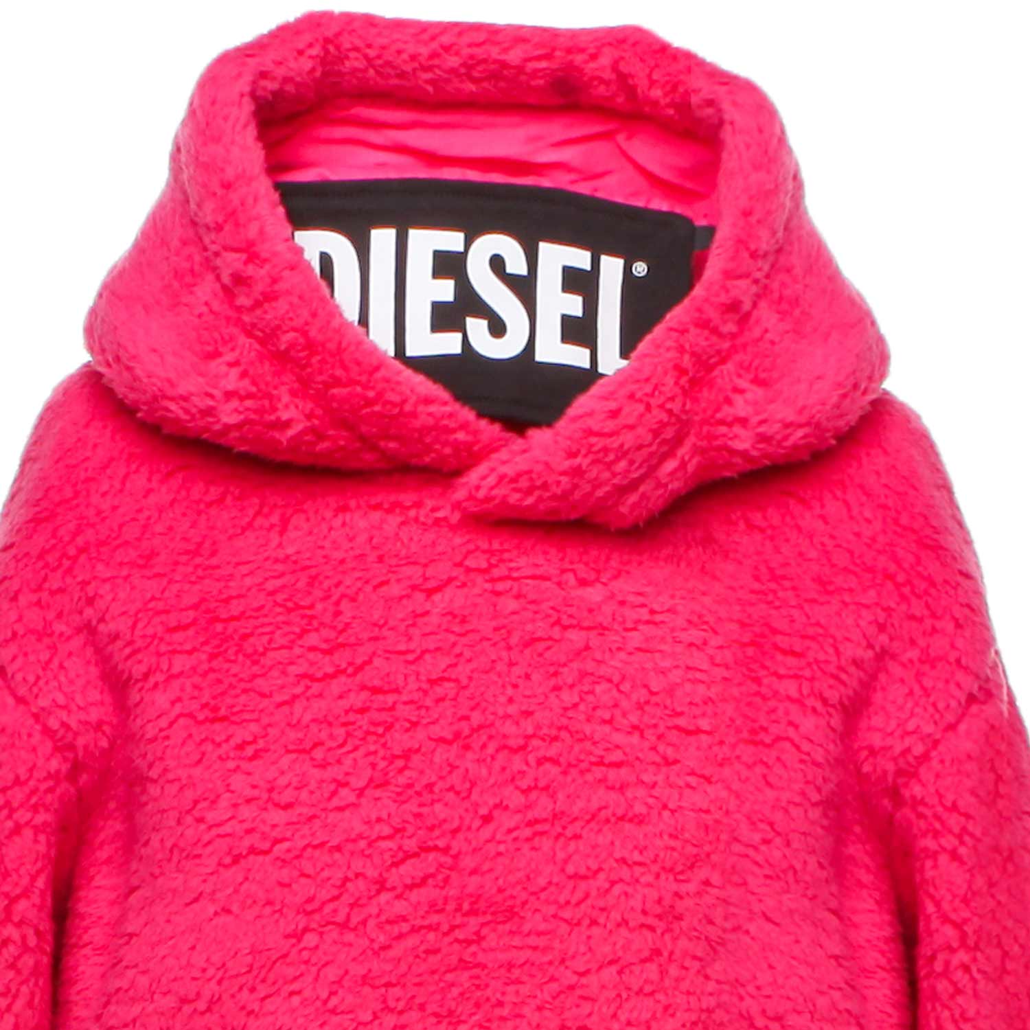 FELPA IN PILE FUCSIA BAMBINA E TEEN - annameglio.com abbigliamento moda