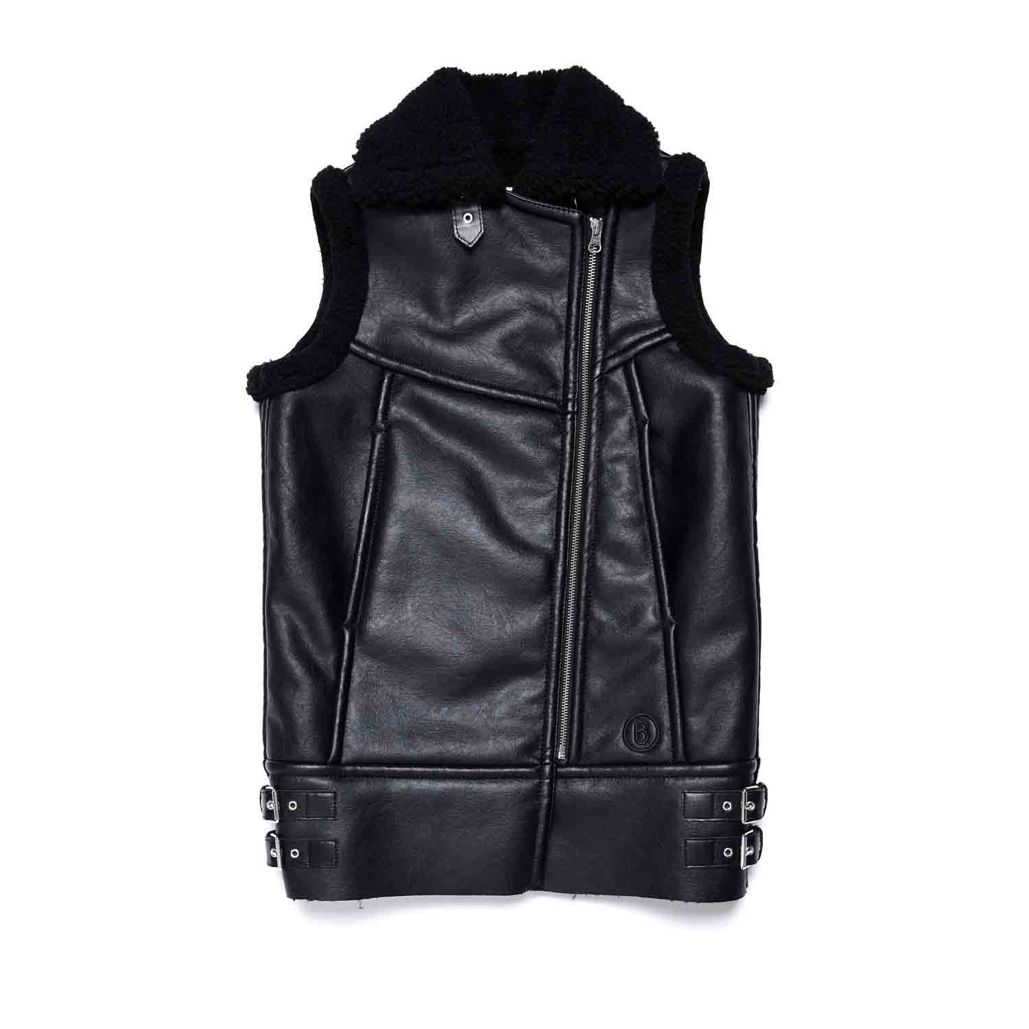 GILET ECO-PELLE BAMBINA TEEN - annameglio.com abbigliamento moda