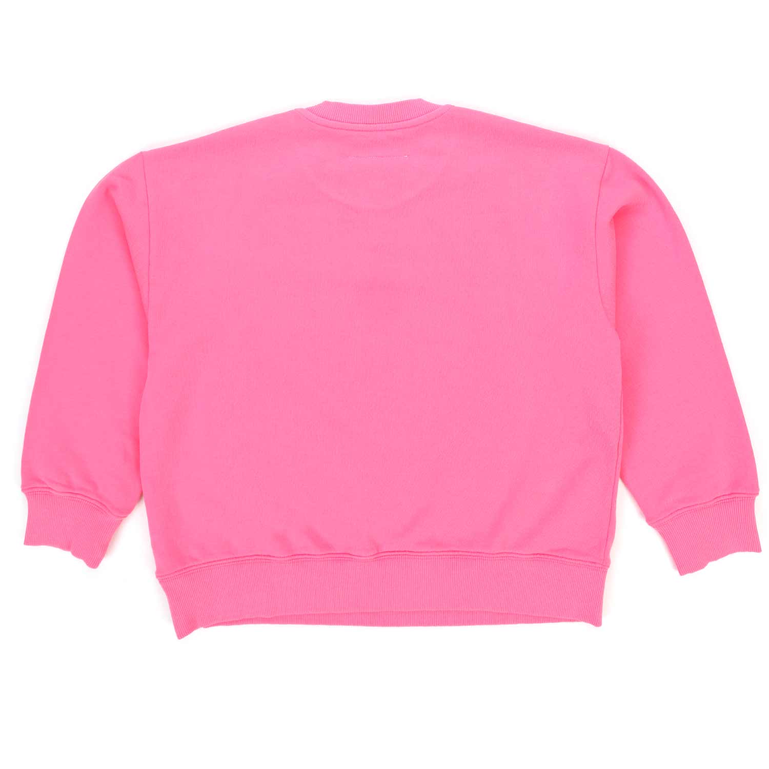 FELPA ROSA LOGO BAMBINA E GIRL - annameglio.com abbigliamento moda