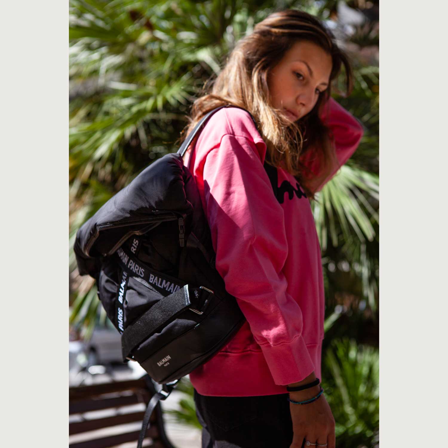 FELPA ROSA LOGO BAMBINA E GIRL - annameglio.com abbigliamento moda