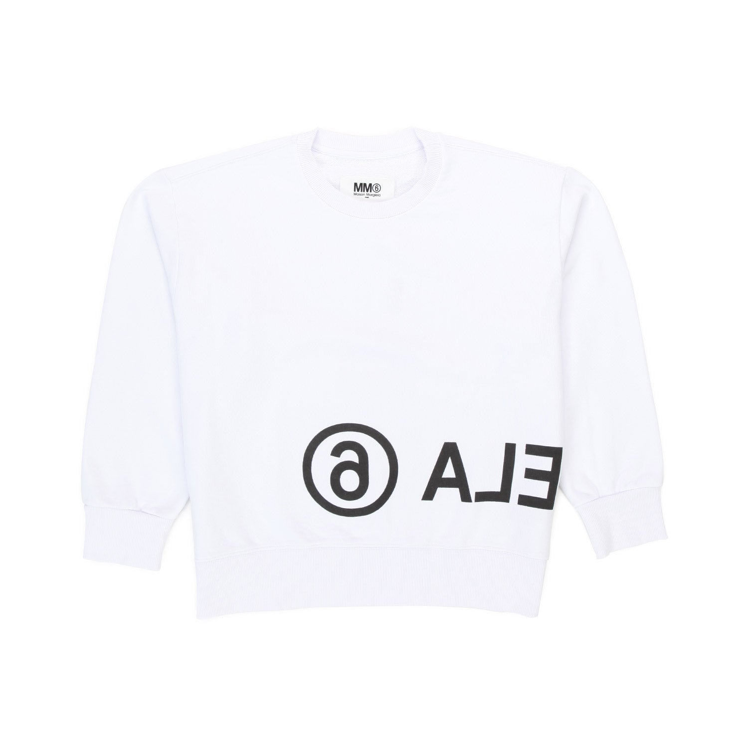 FELPA BIANCA BAMBINA TEENAGER - annameglio.com abbigliamento moda