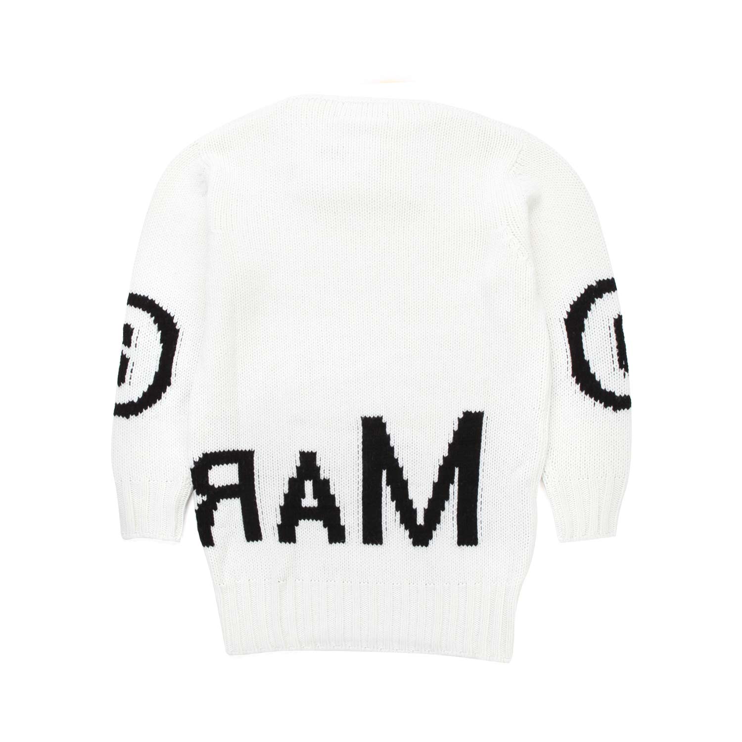 PULLOVER BIANCO CON LOGO GIRL - annameglio.com abbigliamento moda