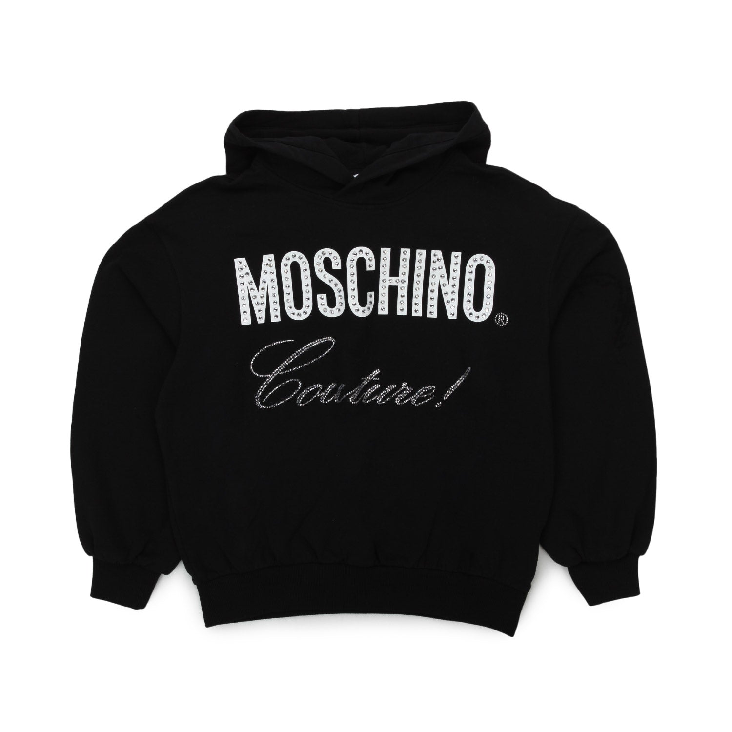 FELPA CAPPUCCIO E LOGO BAMBINA - annameglio.com abbigliamento moda