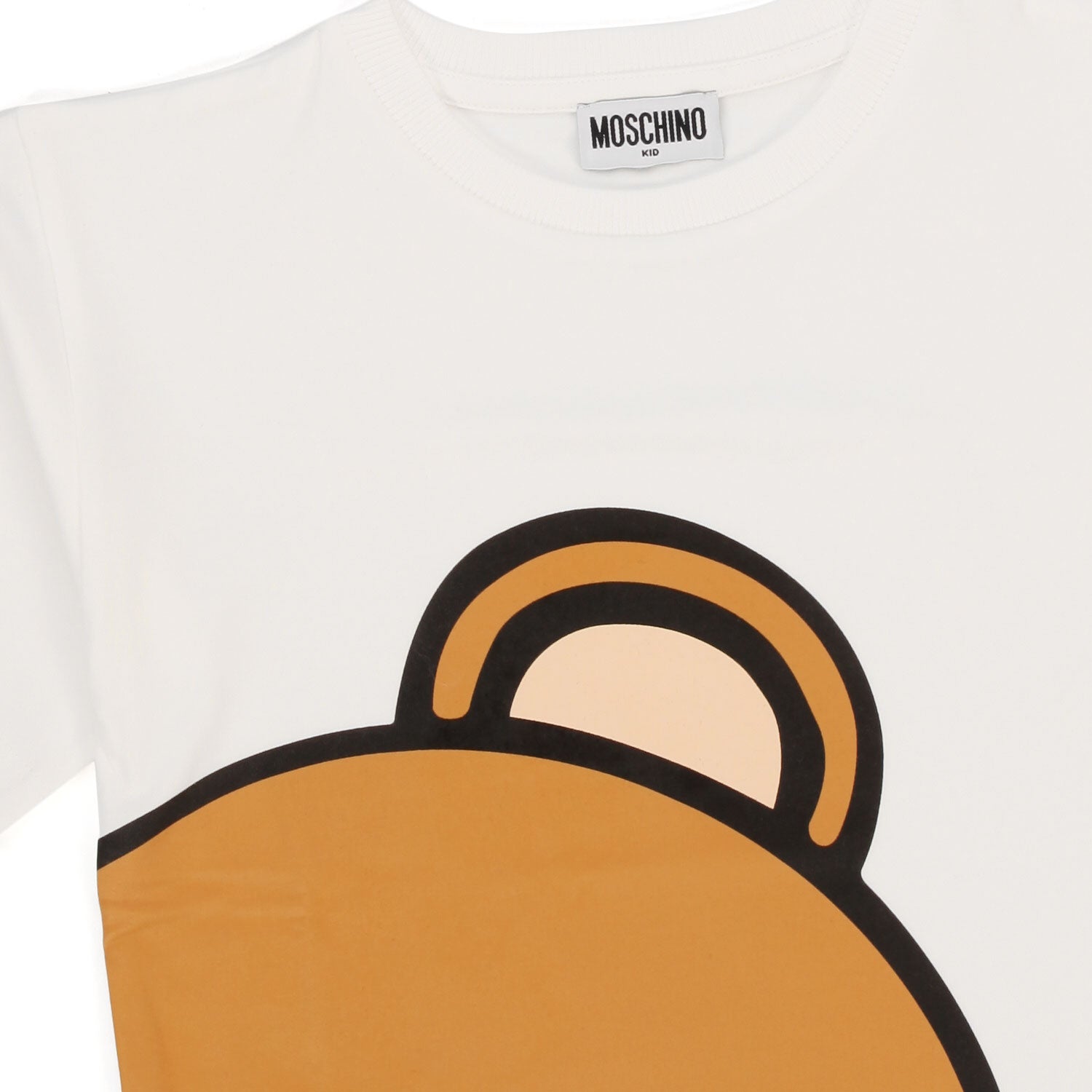 T-SHIRT BIANCA ORSETTO BAMBINA GIRL - annameglio.com abbigliamento moda