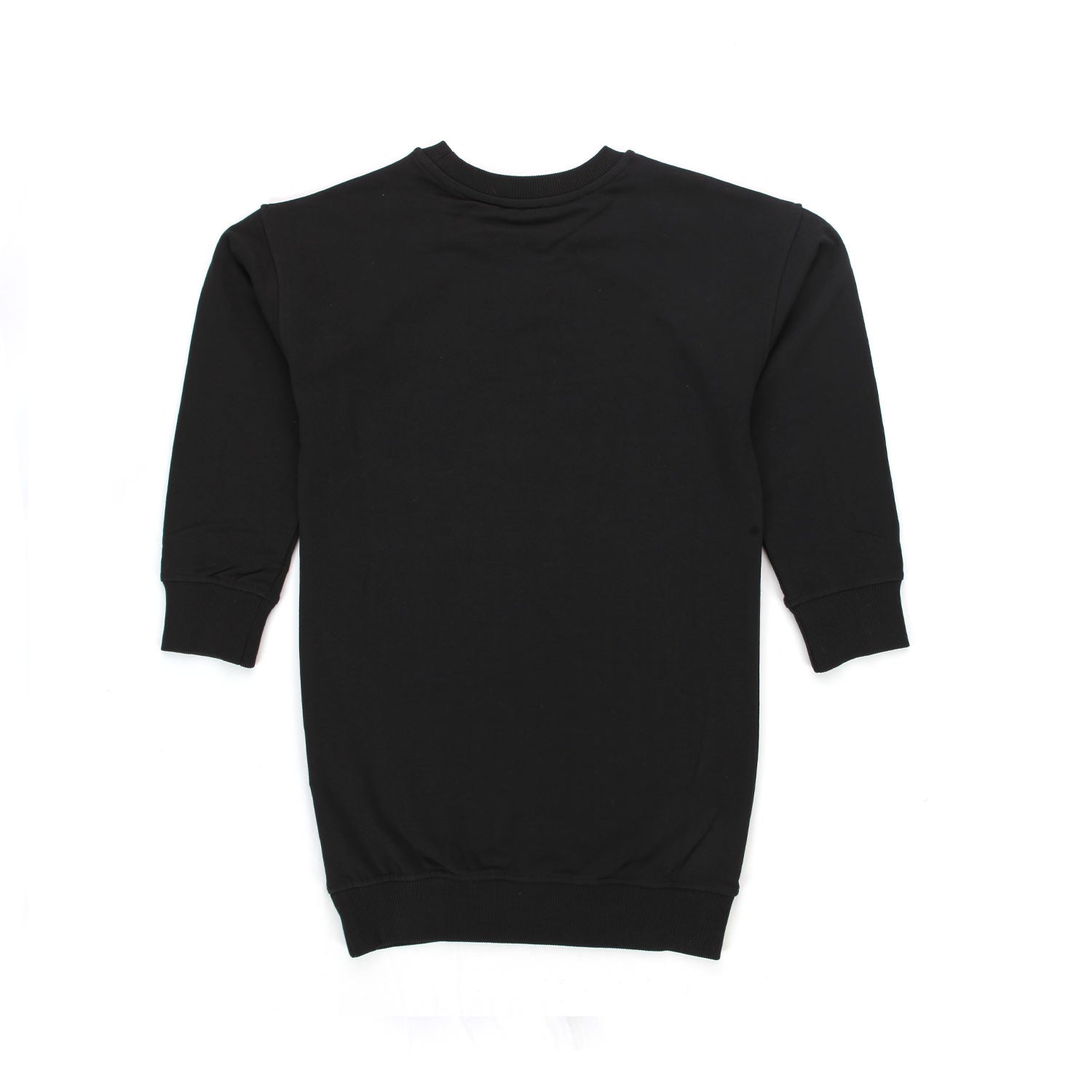 ABITO TEDDY BEAR NERO IN FELPA BAMBINA - annameglio.com abbigliamento moda