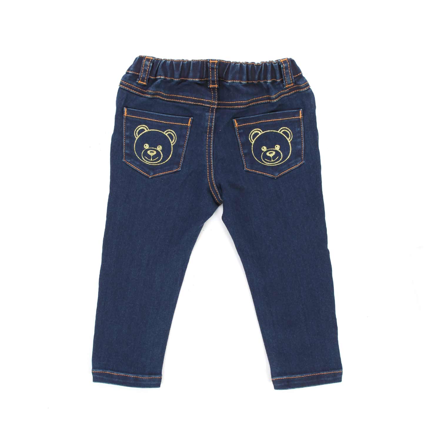 JEANS BLU SCURO BEBÈ E BAMBINA - annameglio.com abbigliamento moda