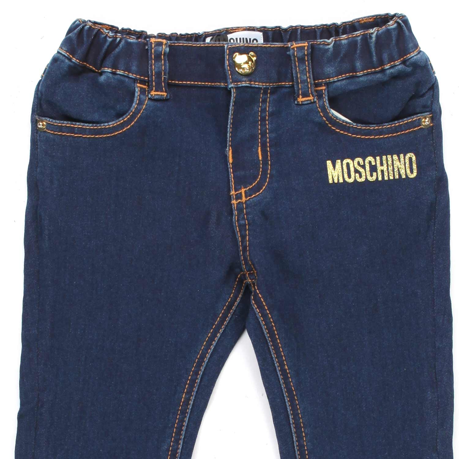 JEANS BLU SCURO BEBÈ E BAMBINA - annameglio.com abbigliamento moda