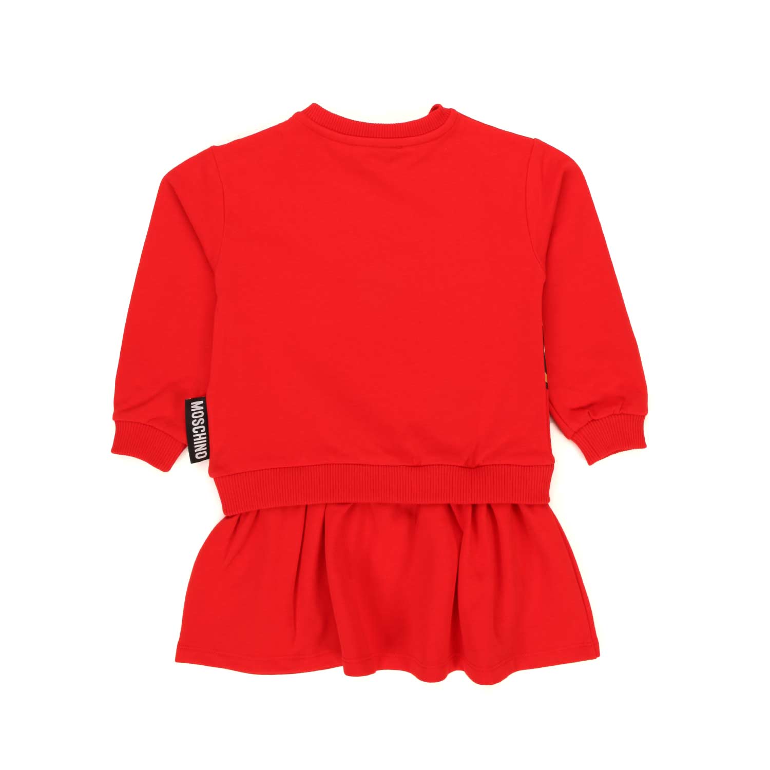MINI ABITO TEDDY BEAR ROSSO BEBÈ E BAMBINA - annameglio.com abbigliamento moda