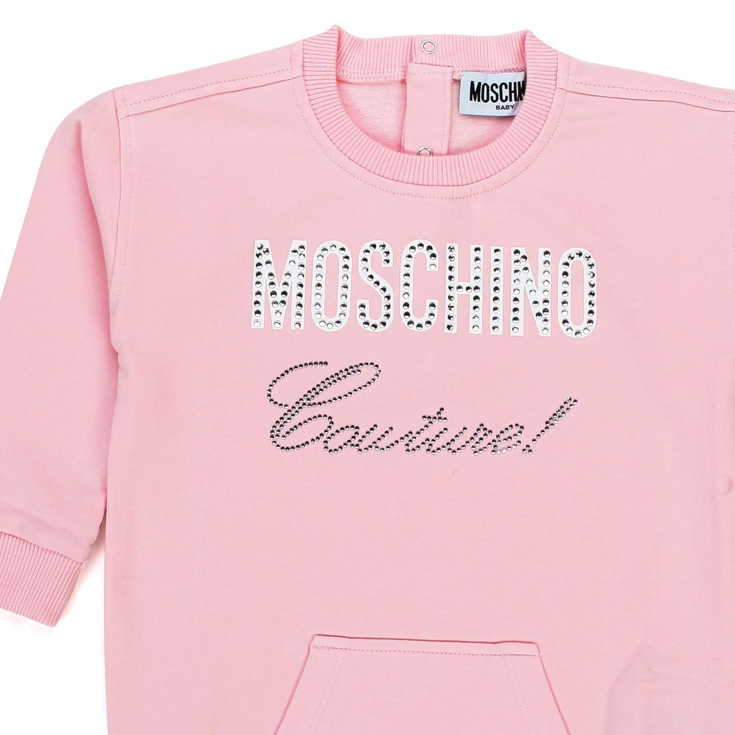ABITO ROSA LOGO NEONATA E BIMBA - annameglio.com abbigliamento moda