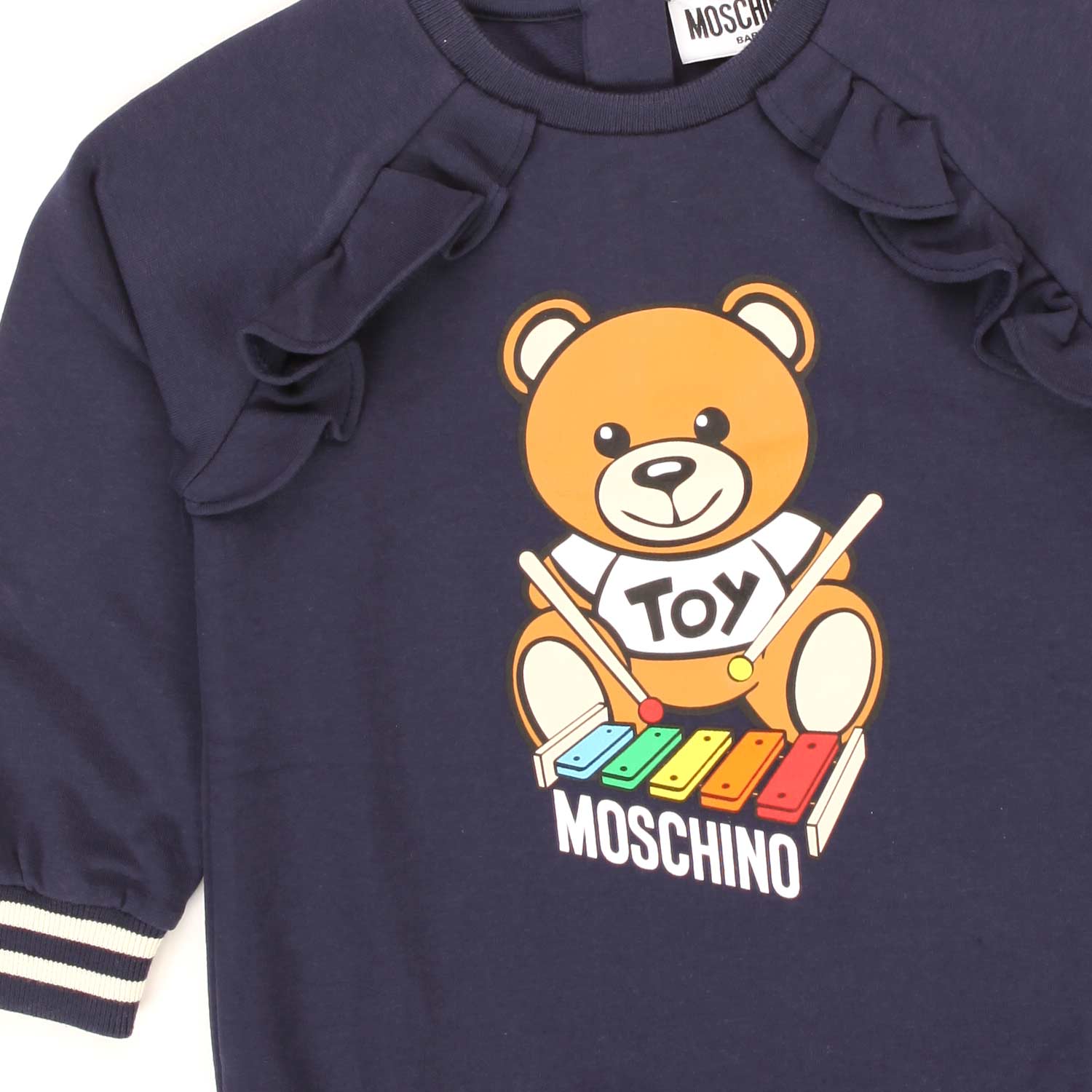 ABITO BLU TEDDY BEAR BIMBA - annameglio.com abbigliamento moda